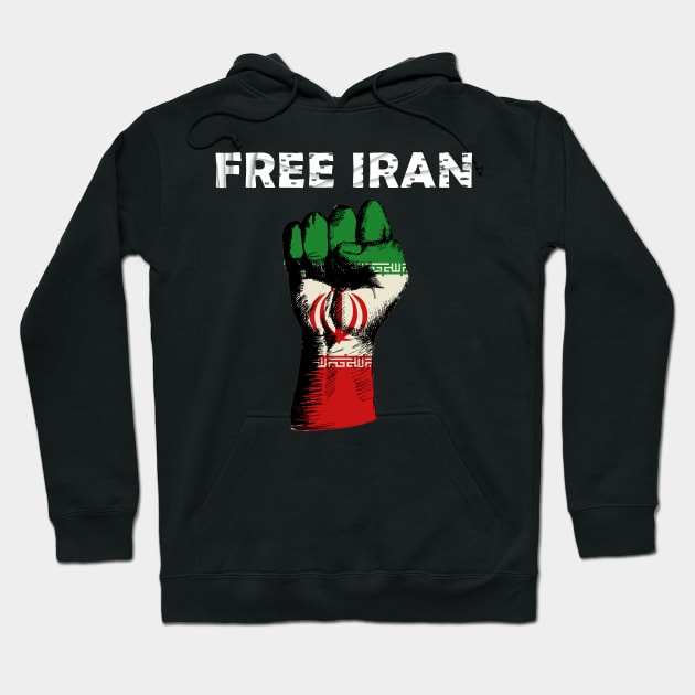 Free iran  Support Freedom For The Iranian Pepole T-Shirt Hoodie by tshirtQ8